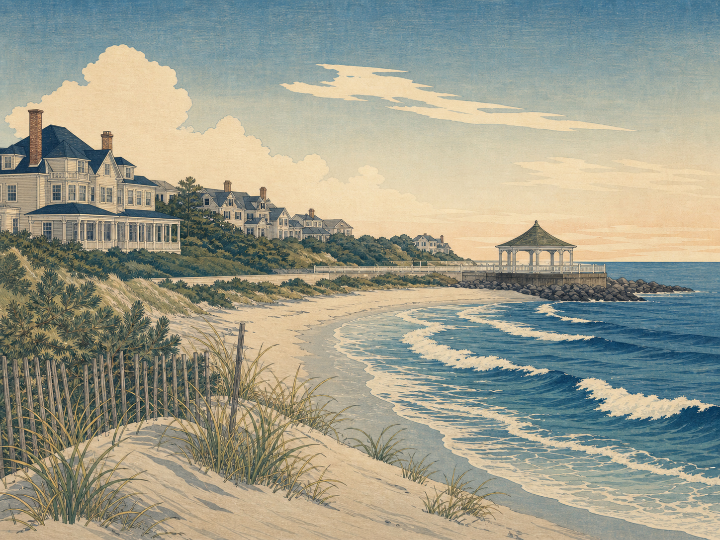 Dealの私的な海辺、Conover Pavilion、Norwood Avenueを描いたOG画像